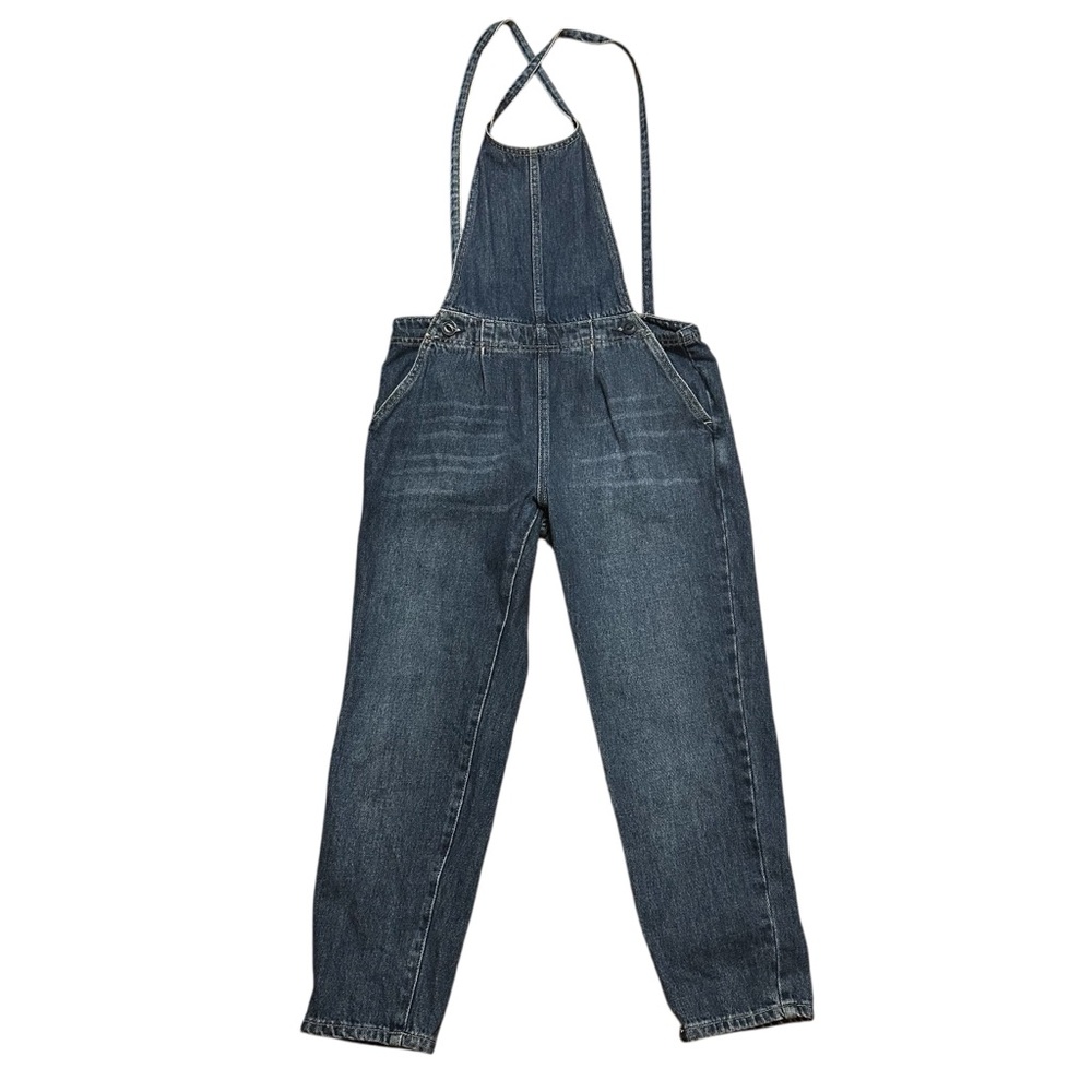 Free People Adjustable Denim Overalls Size 2